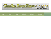 Tablet Screenshot of charlesriverpress.com